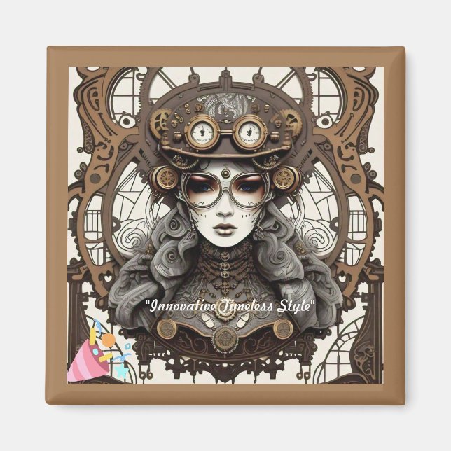 Aimant "Tendances intemporelles" (Devant)