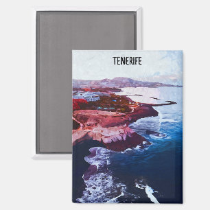 Aimant Tenerife Espagne Côte Canaries Souvenir