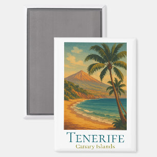 Aimant Tenerife Îles Canaries Mont Teide Île Espagnole