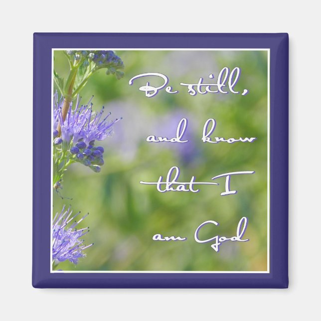 Aimant Tenez-vous tranquilles  (Devant)