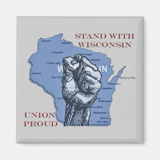 Aimant tenir avec le wisconsin