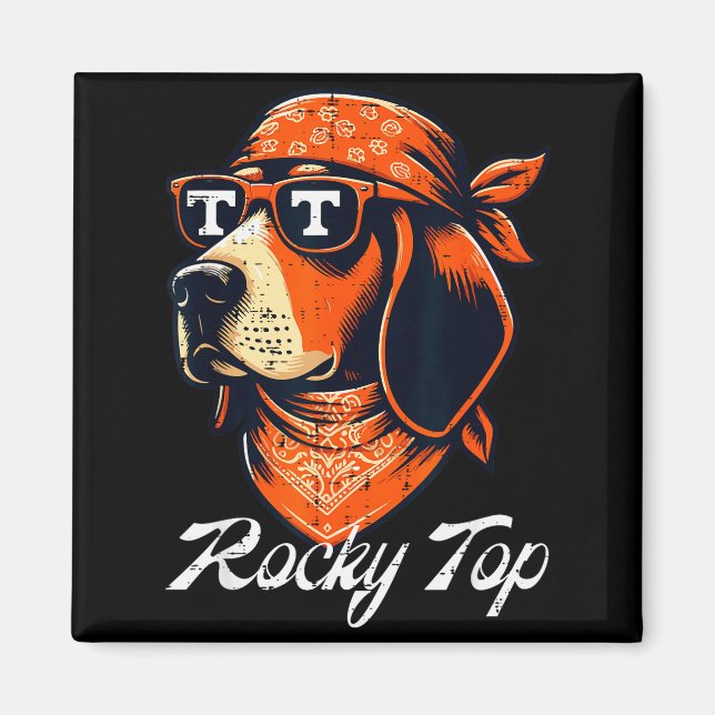 Aimant Tennessee Dog Women Kids Boys Girls Youth Men Teen (Devant)