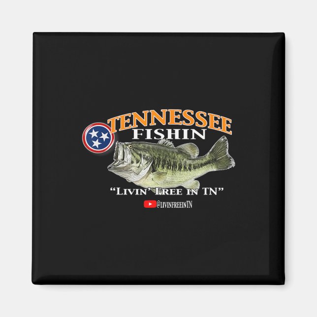 Aimant Tennessee Fishby By Hog Slab Fishing (Devant)