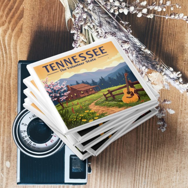 Aimant Tennessee vintage (Créateur téléchargé)