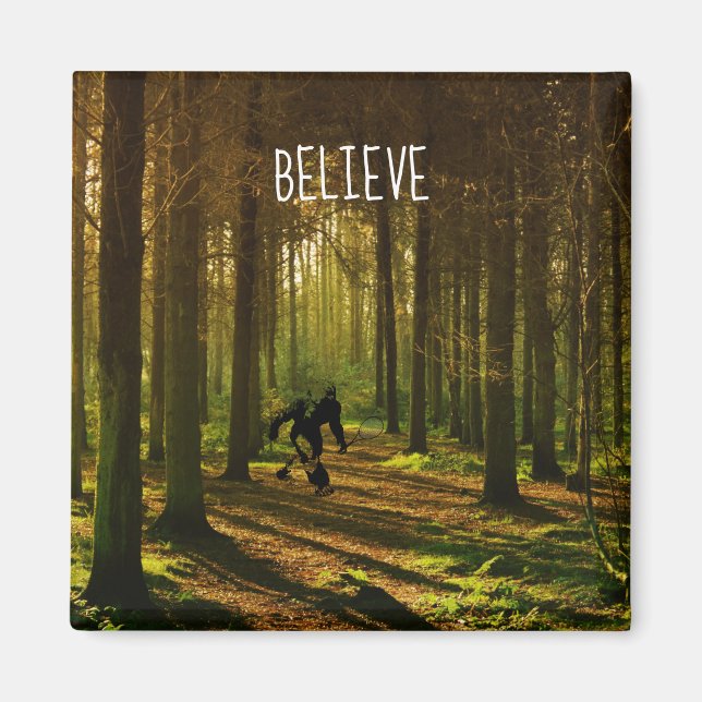 Aimant Tennis Bigfoot Forest Magazine (Devant)