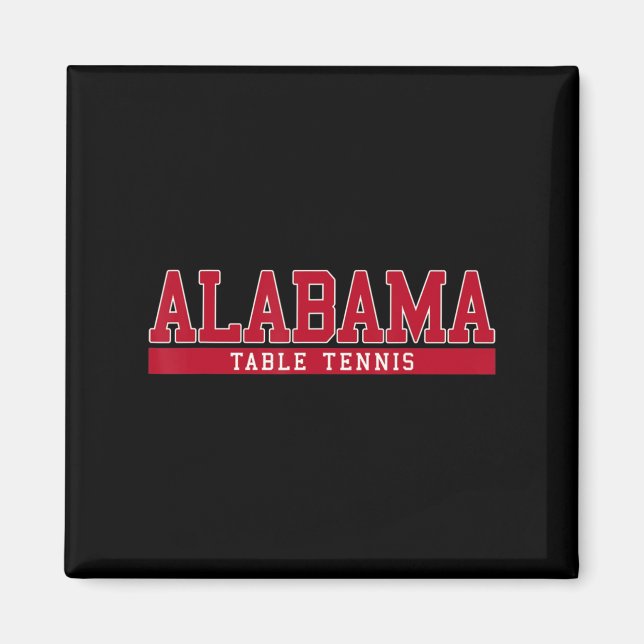 Aimant Tennis De Table En Alabama (Devant)