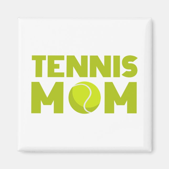 Aimant Tennis Maman (Devant)