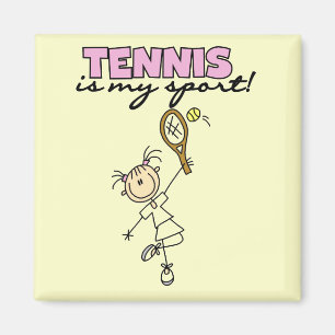 Aimant Tennis My Sport Tshirts et cadeaux