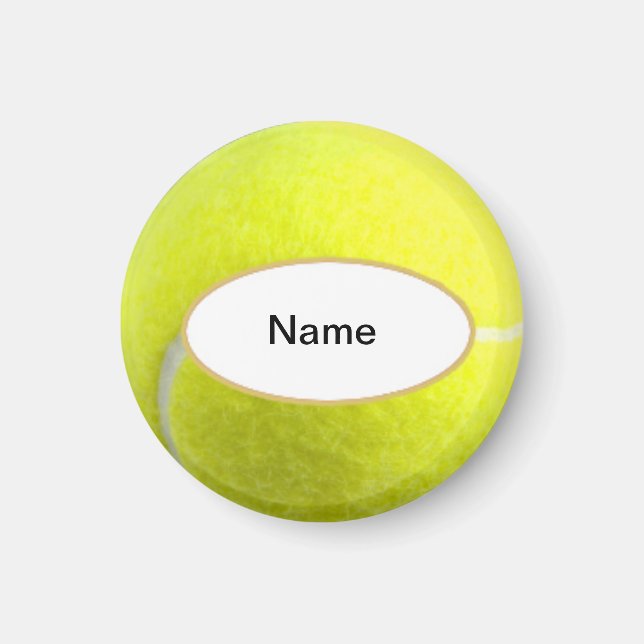 Aimant tennis personnalisé (Devant)