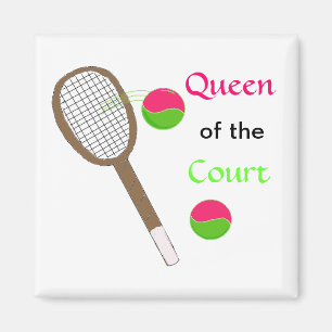 Aimant Tennis - Queen of the Court