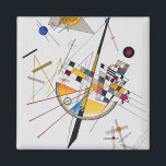 Aimant Tension Delicate No.85, Wassily Kandinsky<br><div class="desc">Wassily Wassilyevich Kandinsky (16 décembre 1866 - 13 décembre 1944) était peintre et théoricien d'art russe. Kandinsky est généralement reconnu comme le pionnier de l'art abstrait. Né à Moscou, Kandinsky a passé son enfance à Odessa (aujourd'hui Ukraine), où il a obtenu son diplôme à l'école d'art Grekov Odessa. Il s'inscrit...</div>