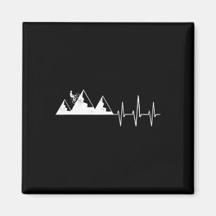 Aimant Tenue de fréquence cardiaque de vélo de montagne A