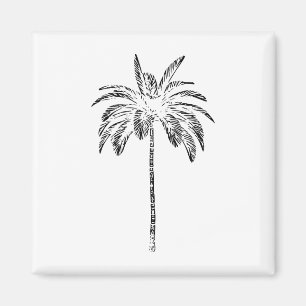 Aimant Tenue de plage Palm Beachwear Surfing Aloha Rétro