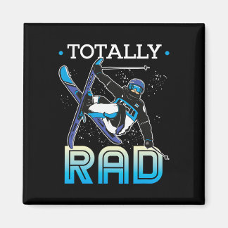 Aimant Tenue de ski Skieur nordique Ski Totalement radieu