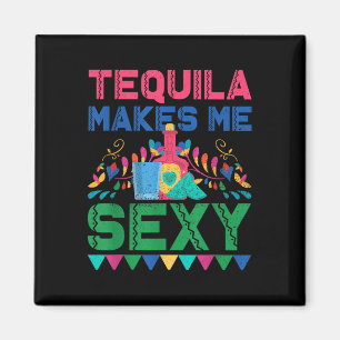 Aimant Tequila me rend Y - Mexicaine Cinco De Mayo Fiesta