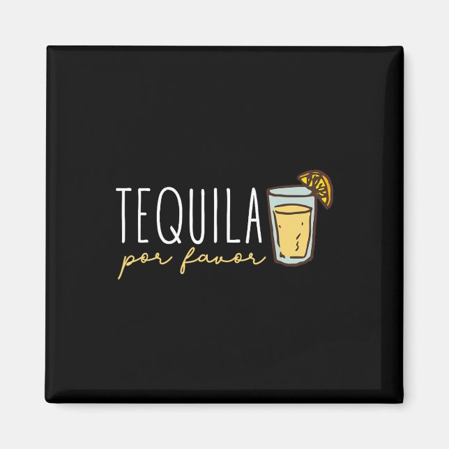 Aimant Tequila Por Favoriser Tequila Mexicaine Tequila Es (Devant)
