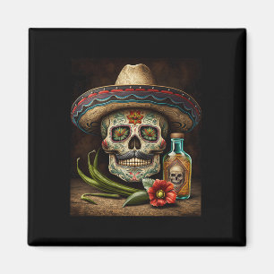 Aimant Tequila Sombrero Cinco De Mayo