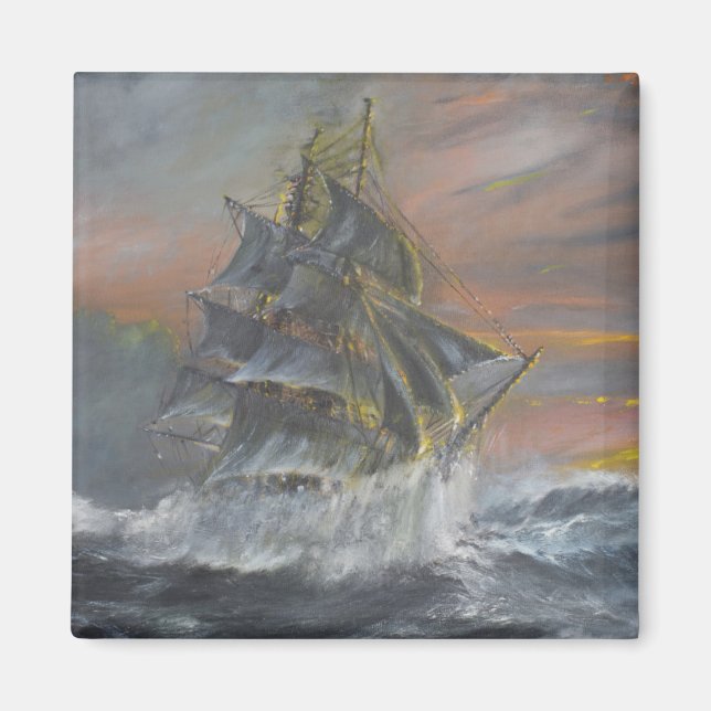 Aimant Terra Nova se dirige vers une féroce aurore du ven (Devant)