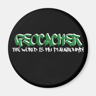 Aimant Terrain de jeu ! Conception étiquetée !