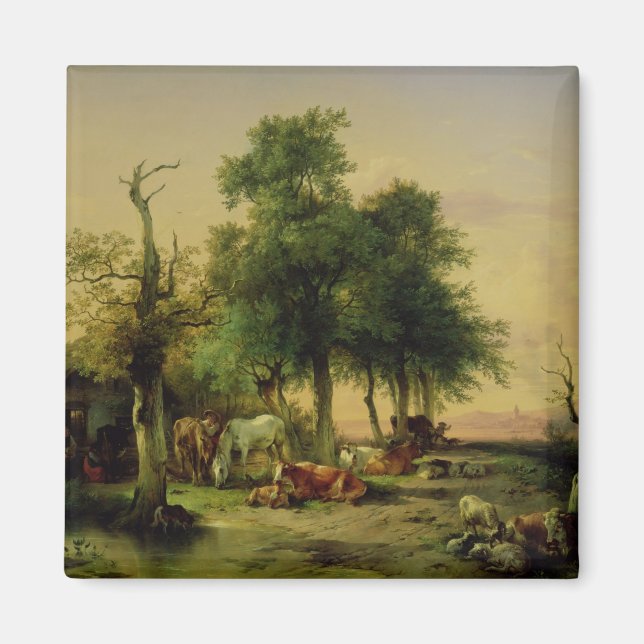 Aimant Terrain de pâturage (Devant)