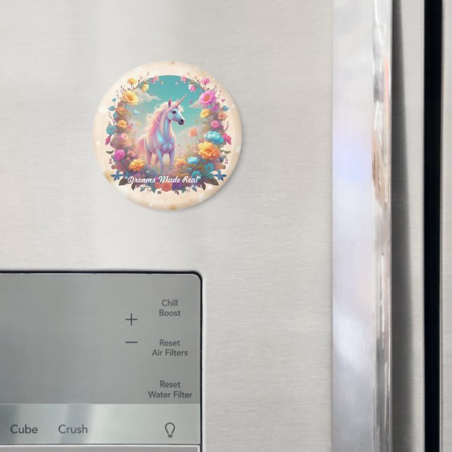 Aimant "Terrain enchanté et calme" (In situ (réfrigérateur))