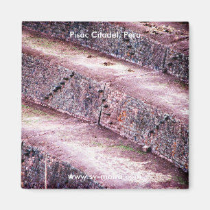 Aimant Terrasses agricoles, Citadelle de Pisac, Pérou