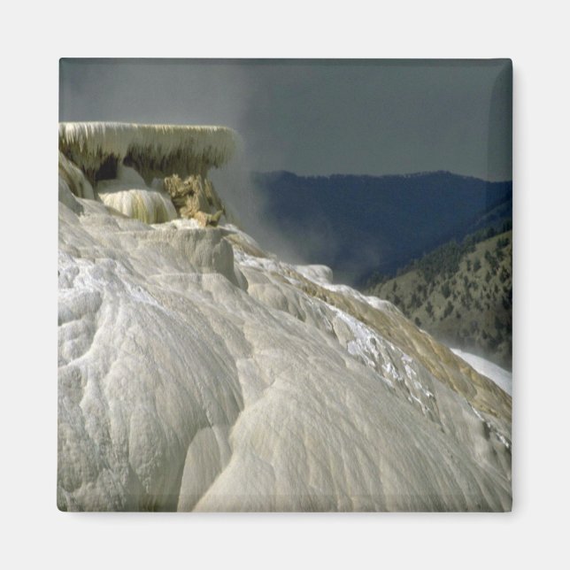 Aimant Terrasses Travertine, Parc national de Yellowstone (Devant)