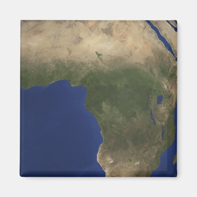 Aimant Terre avec couverture terrestre sur l'Afrique (Devant)