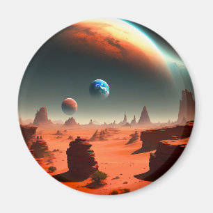 Aimant Terre C'Est Mars Appelant, Réfrigérateur