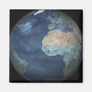 Aimant Terre entière montrant l'évaporation