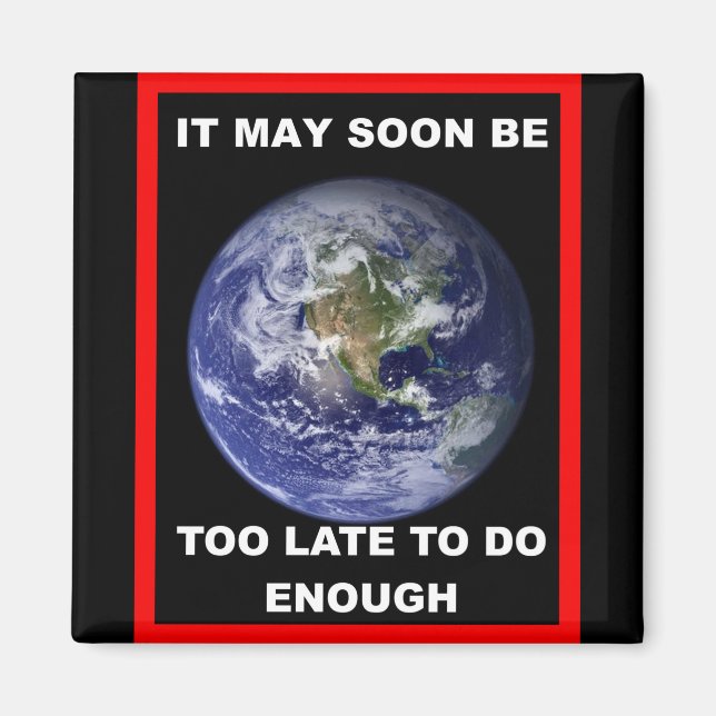 Aimant Terre IL PEUT ÊTRE BIENTÔT (Devant)