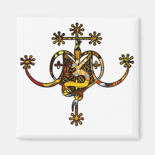 Aimant Terre Marie-Laveau Veve Sigil