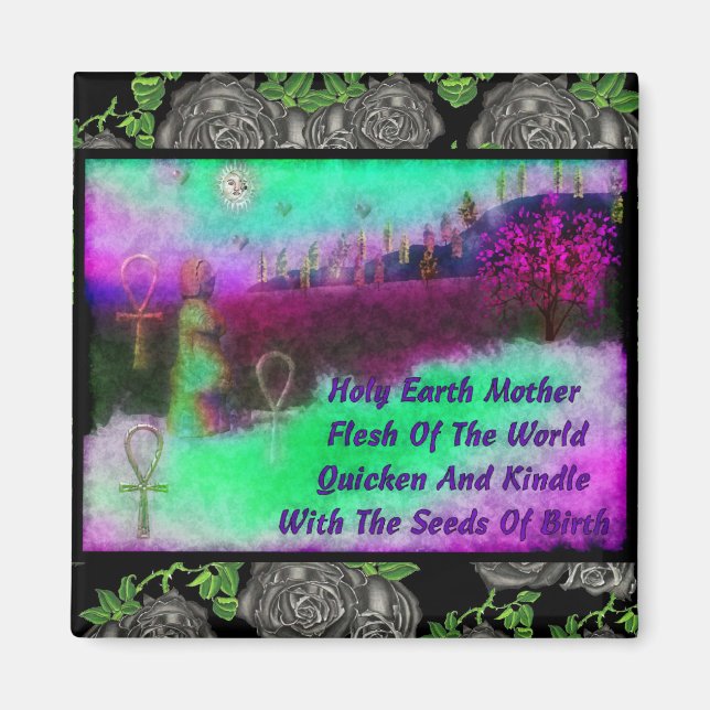 Aimant Terre mère (Devant)