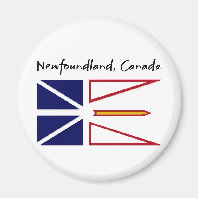 Aimant Terre-Neuve Canada (Devant)