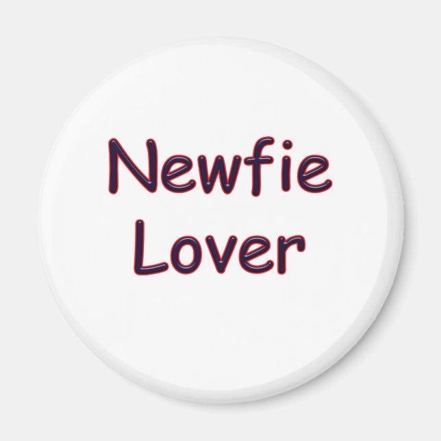Aimant Terre-Neuve Lover (Devant)