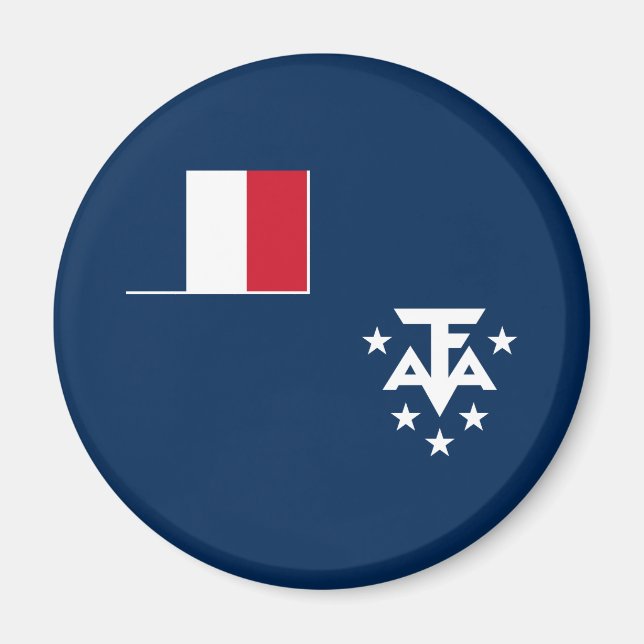 Aimant Terres australes et antarctiques françaises (Devant)