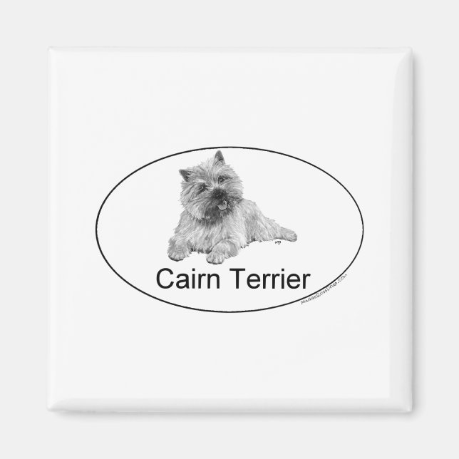 Aimant Terrier Cairn (Devant)