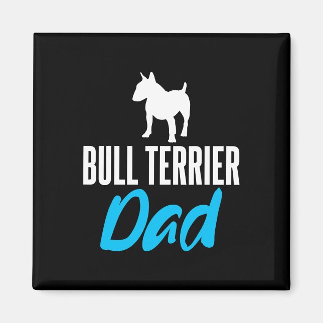 Aimant Terrier Papa Fun Dit Chiens Propriétaires (Devant)