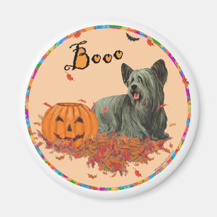 Aimant Terrier Skye Halloween