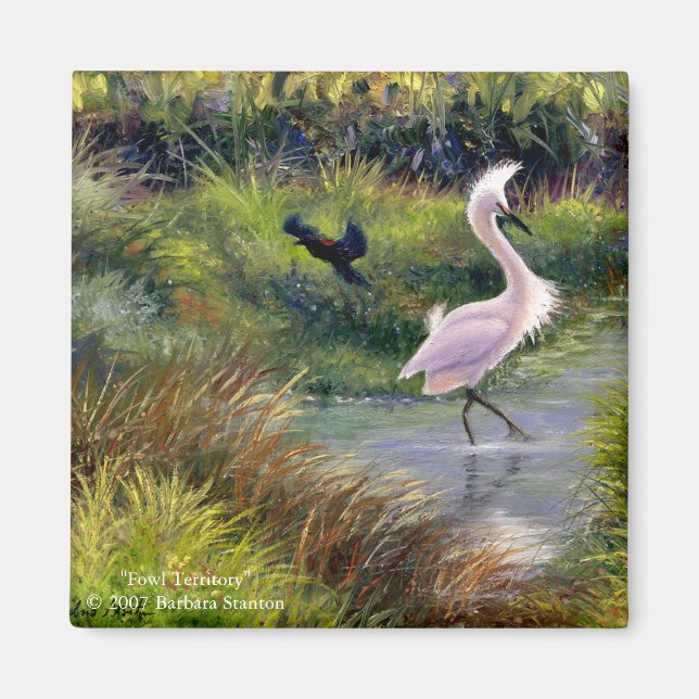 Aimant "Territoire à plat" (Devant)