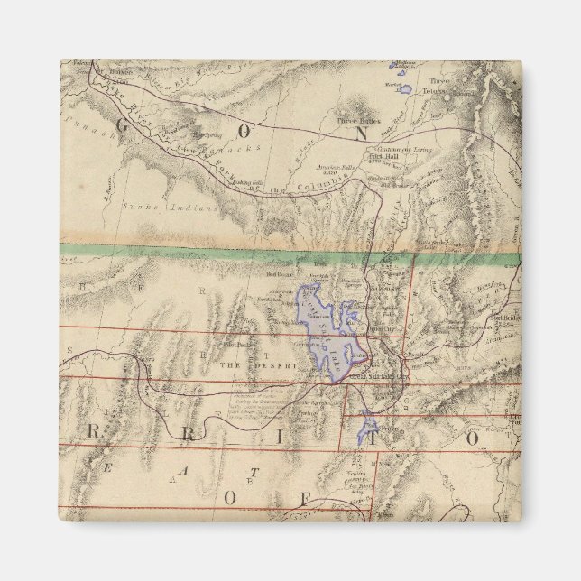 Aimant Territoire de l'Utah (Devant)