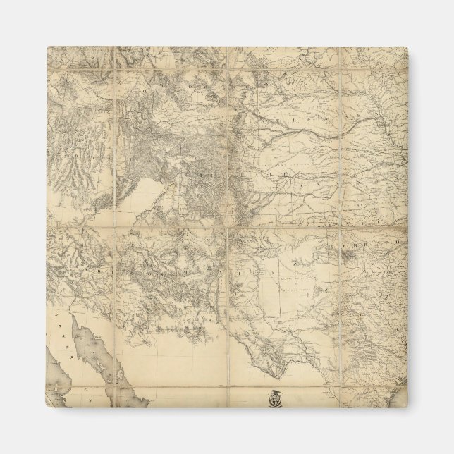 Aimant Territoire des États-Unis (Devant)