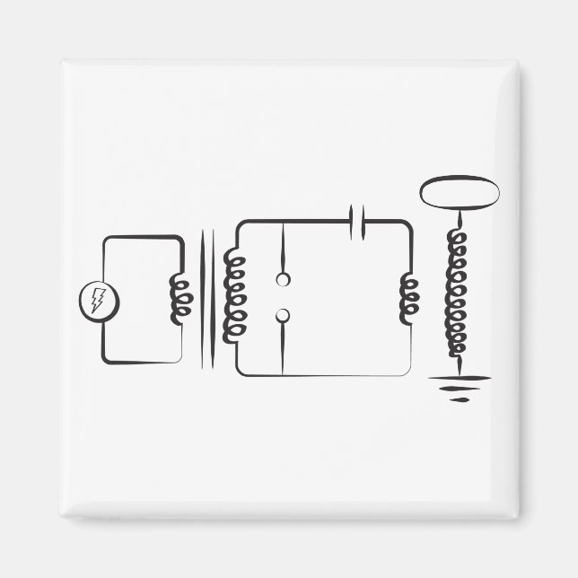 Aimant Tesla Coil (Devant)