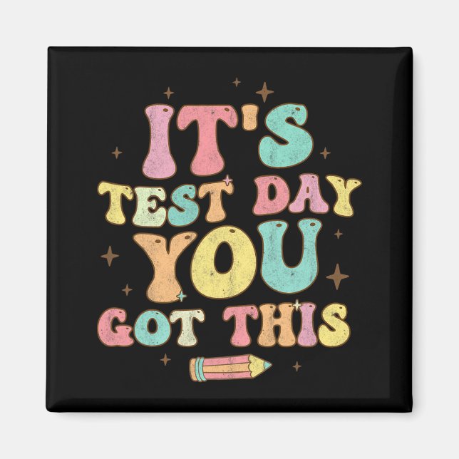 Aimant Test Day C'est Test Day Vous avez ce professeur St (Devant)