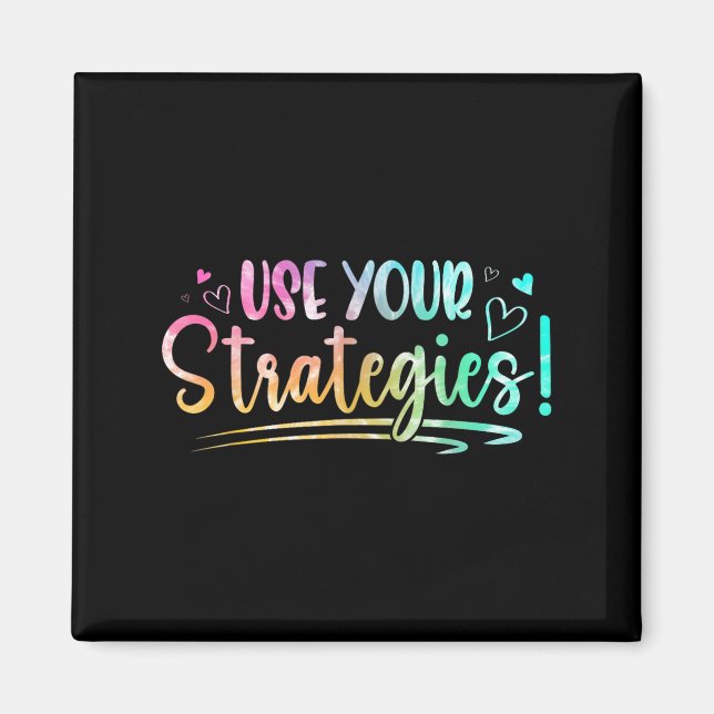 Aimant Test Day State Testing Exam Teacher Student Motiva (Devant)