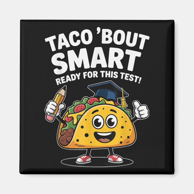 Aimant Test Day Teacher Shirt Motivational Testing Day Ta (Devant)