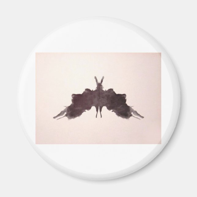 Aimant Tester l'encre de Rorschach Tailler la plaque de 5 (Devant)