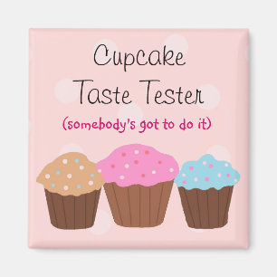 Aimant Testeur de goût de Cupcake