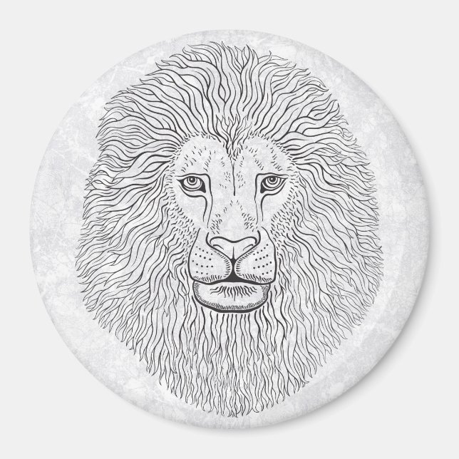 Aimant Tête de lion (Devant)