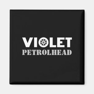Aimant Tête de pétrole violette